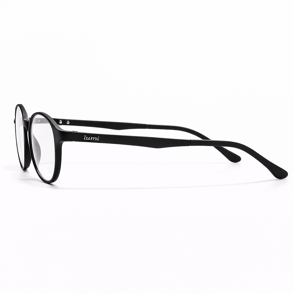 Clip-On Lumi Redondo Preto